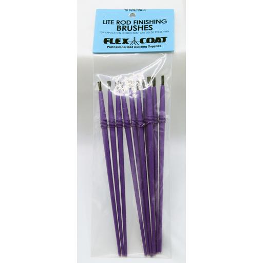 1/8'' Flex Coat Brush pack of 10