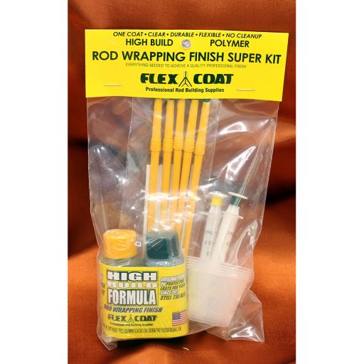 Flex Coat F2K High Build Rod Wrapping Finish Super Kit